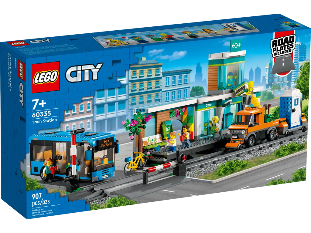 LEGO City 60335 Train Station product image 1, provided for visual reference and product detail review