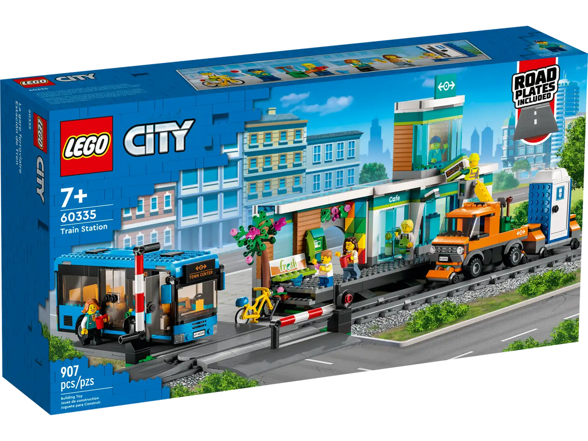 LEGO City 60335 Train Station product image 1, provided for visual reference and product detail review