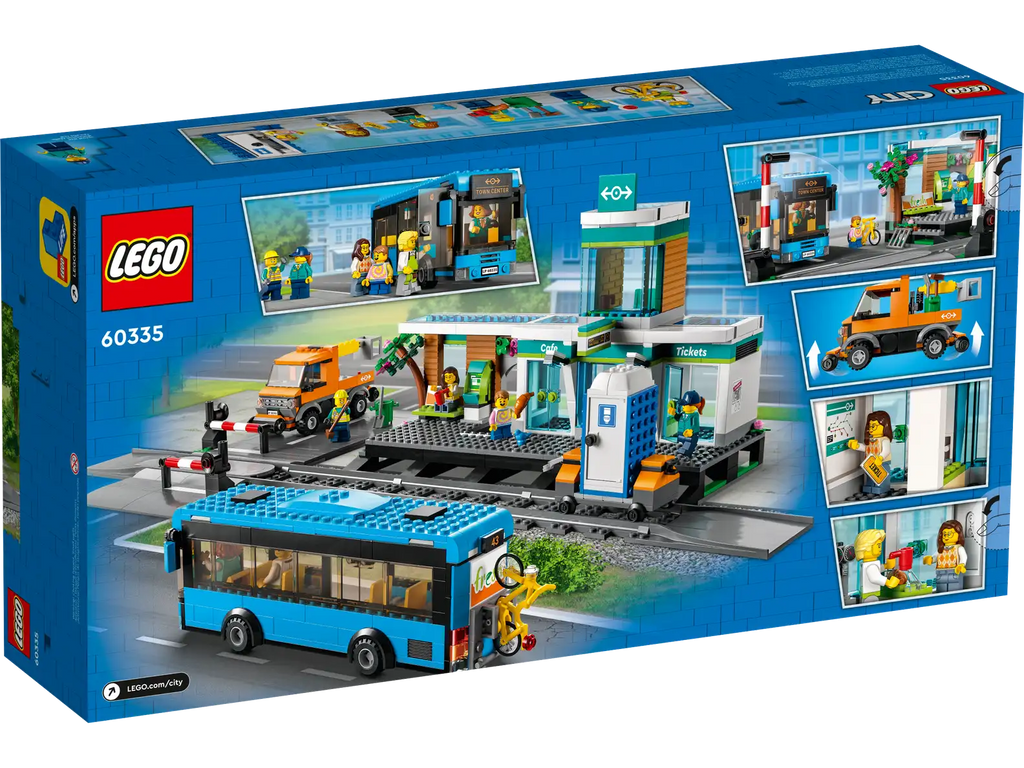 LEGO City 60335 Train Station product image 2, provided for visual reference and product detail review