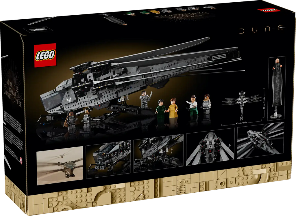 LEGO Icons 10327 Dune - Atreides Royal Ornithopter product image 2, provided for visual reference and product detail review