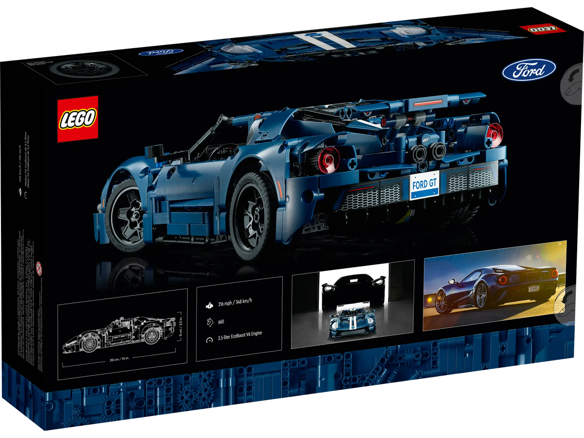 LEGO Technic 42154 2022 Ford GT product image 2, provided for visual reference and product detail review