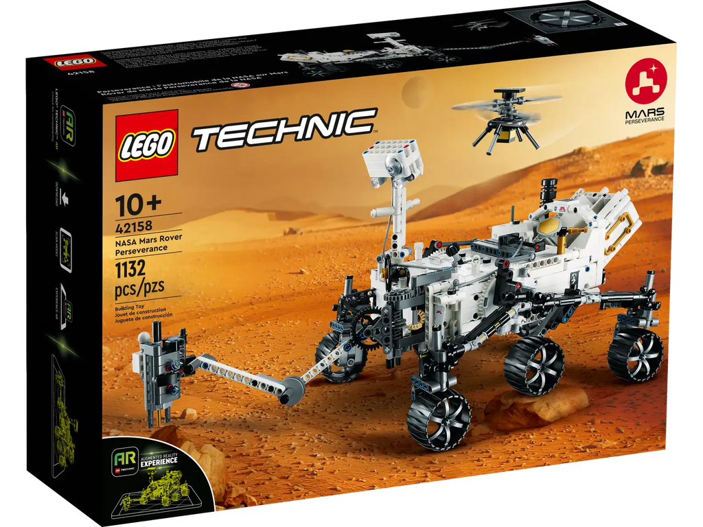 LEGO Technic 42158 NASA Mars Rover Perseverance product image 1, provided for visual reference and product detail review