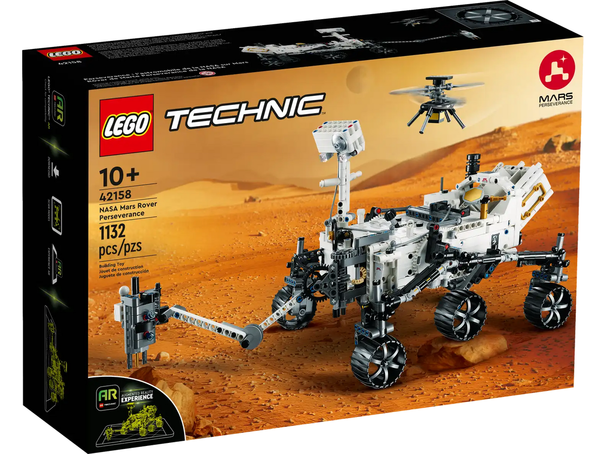 LEGO Technic 42158 NASA Mars Rover Perseverance product image 1, provided for visual reference and product detail review