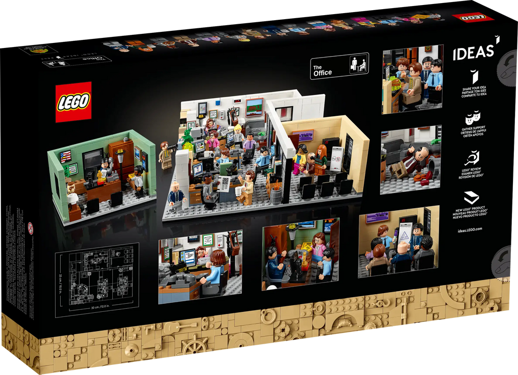 LEGO Ideas 21336 The Office product image 2, provided for visual reference and product detail review