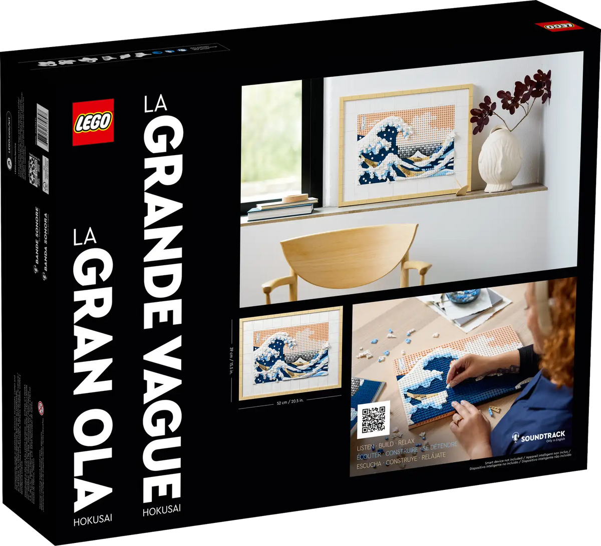 LEGO Icons 31208 Hokusai – The Great Wave product image 2, provided for visual reference and product detail review