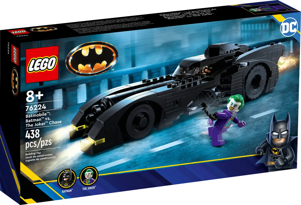 LEGO DC 76224 Batmobile: Batman vs. The Joker Chase product image 1, provided for visual reference and product detail review
