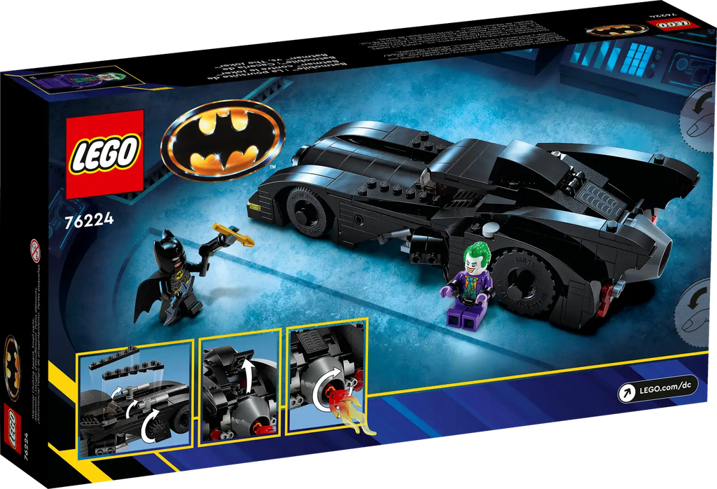 LEGO DC 76224 Batmobile: Batman vs. The Joker Chase product image 2, provided for visual reference and product detail review
