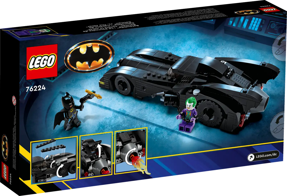 LEGO DC 76224 Batmobile: Batman vs. The Joker Chase product image 2, provided for visual reference and product detail review