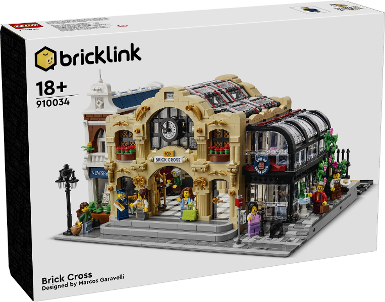LEGO Bricklink Designer Program 910034 Series 2: Brick Cross product image 1, provided for visual reference and product