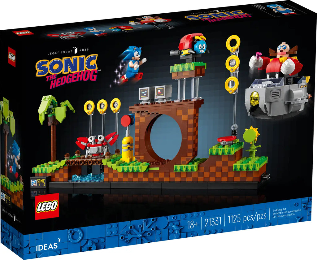 LEGO Ideas 21331 Sonic the Hedgehog – Green Hill Zone product image 1, provided for visual reference and product detail