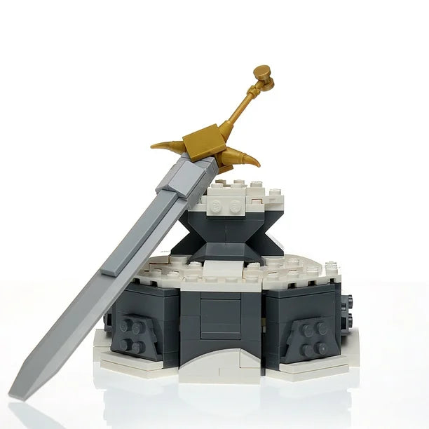 Sword in Stone - B3 Customs MOC Building Set product image 2, provided for visual reference and product detail review