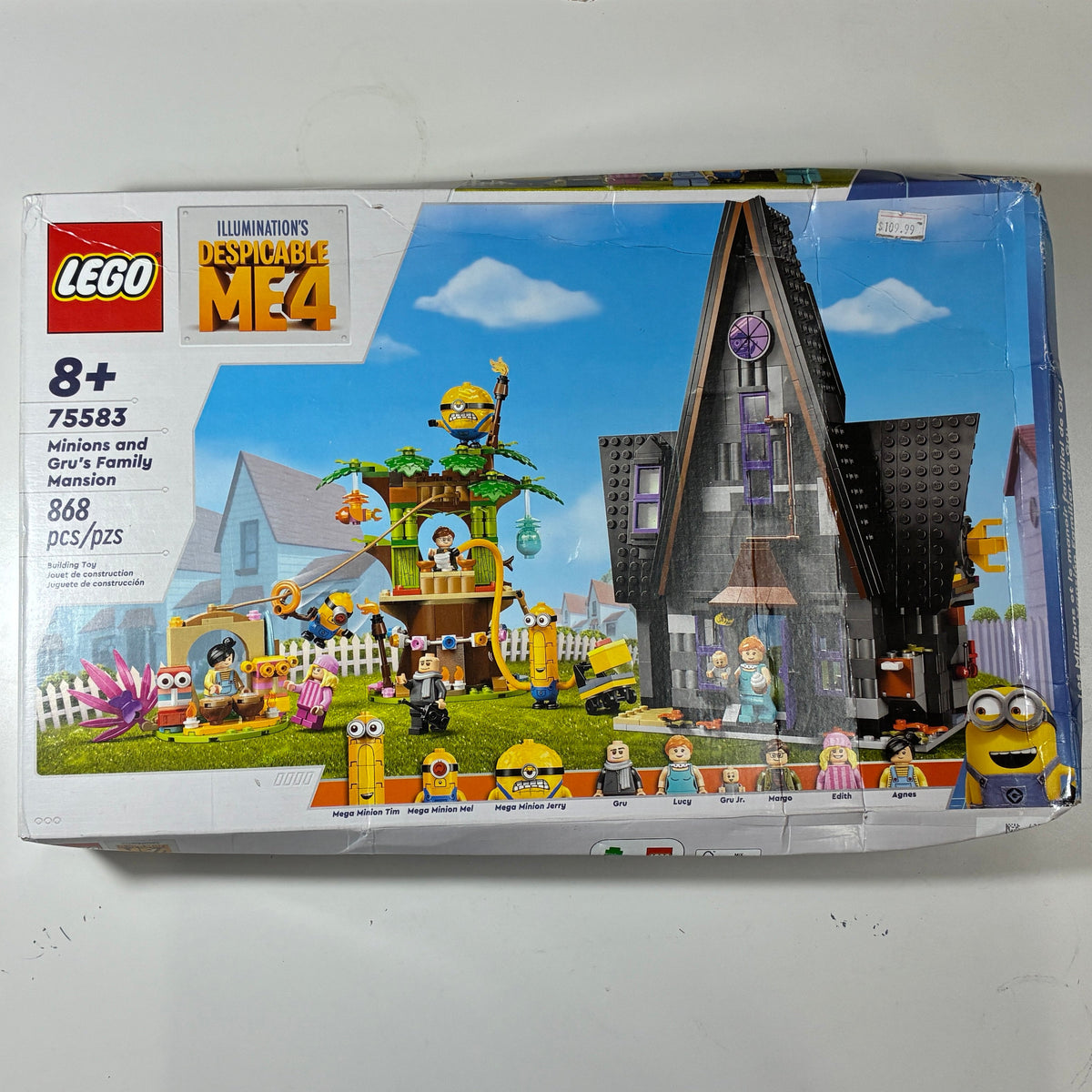 LEGO Despicable Me 4 75583 Minions and Gru's Family Mansion product image 3, provided for visual reference and product