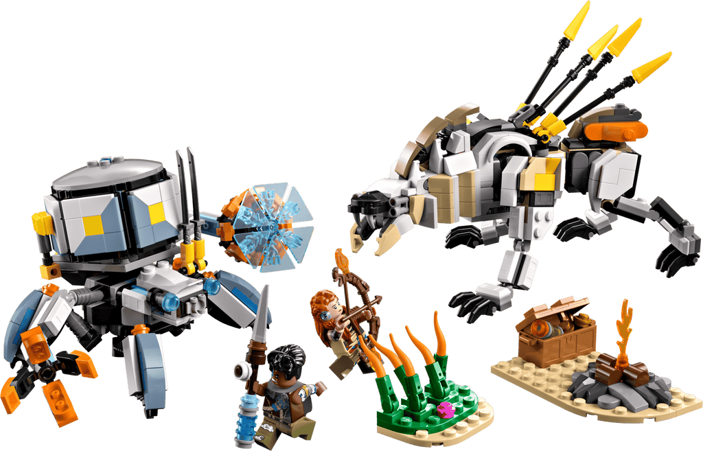 LEGO® Horizon Adventures 77037 Aloy Varl vs Shell-Walker Sawtooth product image 2, provided for visual reference and product