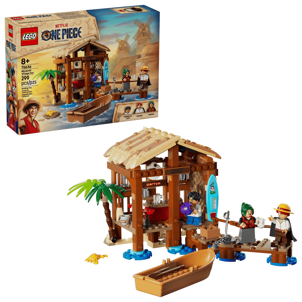 LEGO® ONE PIECE 75636 Windmill Village Hut product image 1, provided for visual reference and product detail review