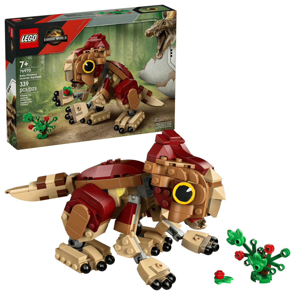 LEGO® Jurassic World Baby Dinosaur Dolores Aquilops 76970 product image 6, provided for visual reference and product detail