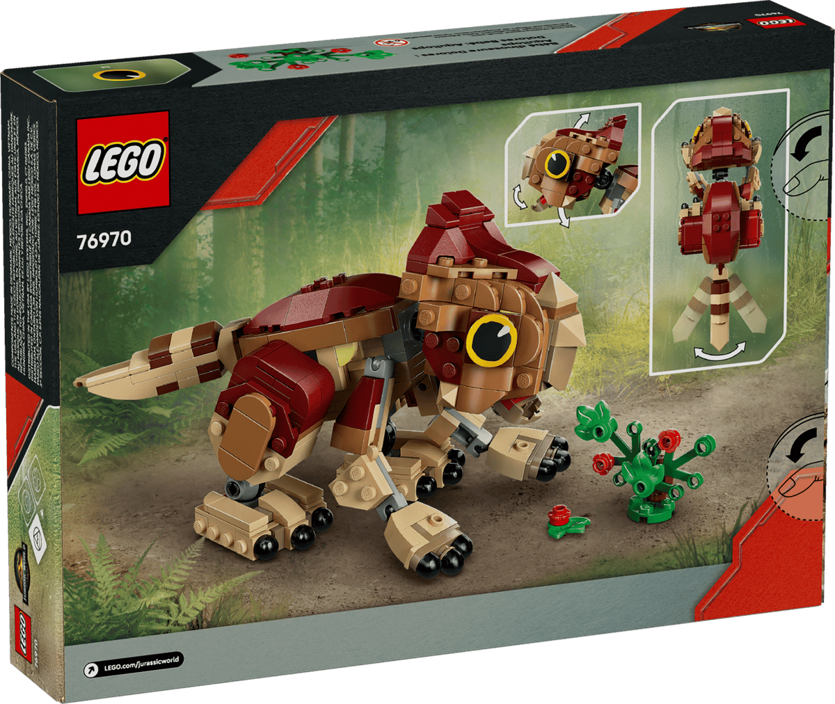 LEGO® Jurassic World Baby Dinosaur Dolores Aquilops 76970 product image 5, provided for visual reference and product detail