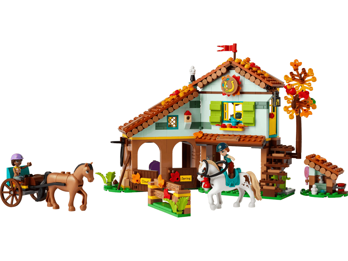 LEGO® Friends Autumn’s Horse Stable (41745) product image 2, provided for visual reference and product detail review