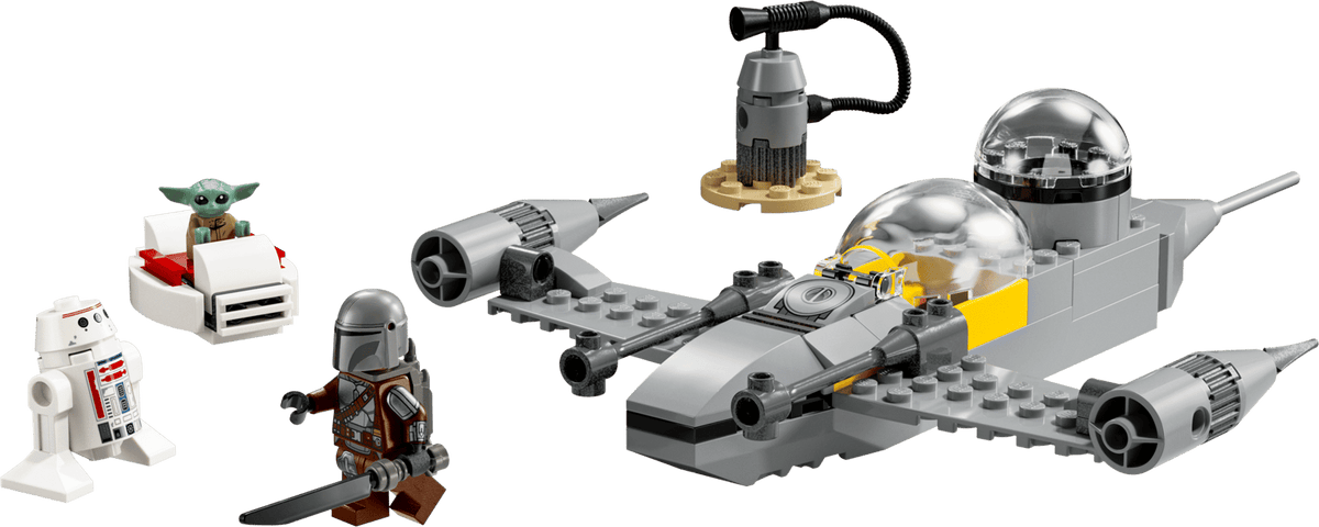 LEGO® Star Wars™ Mando & Grogu N-1 Starfighter 75410 product image 2, provided for visual reference and product detail review