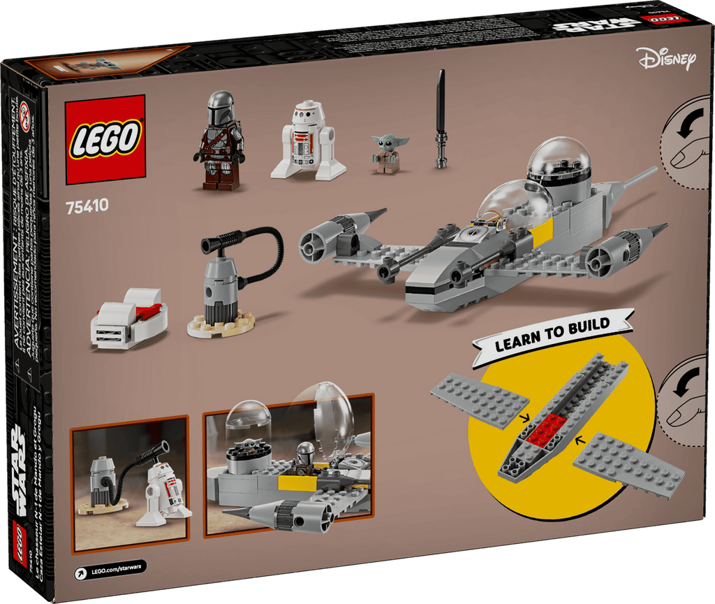 LEGO® Star Wars™ Mando & Grogu N-1 Starfighter 75410 product image 8, provided for visual reference and product detail review