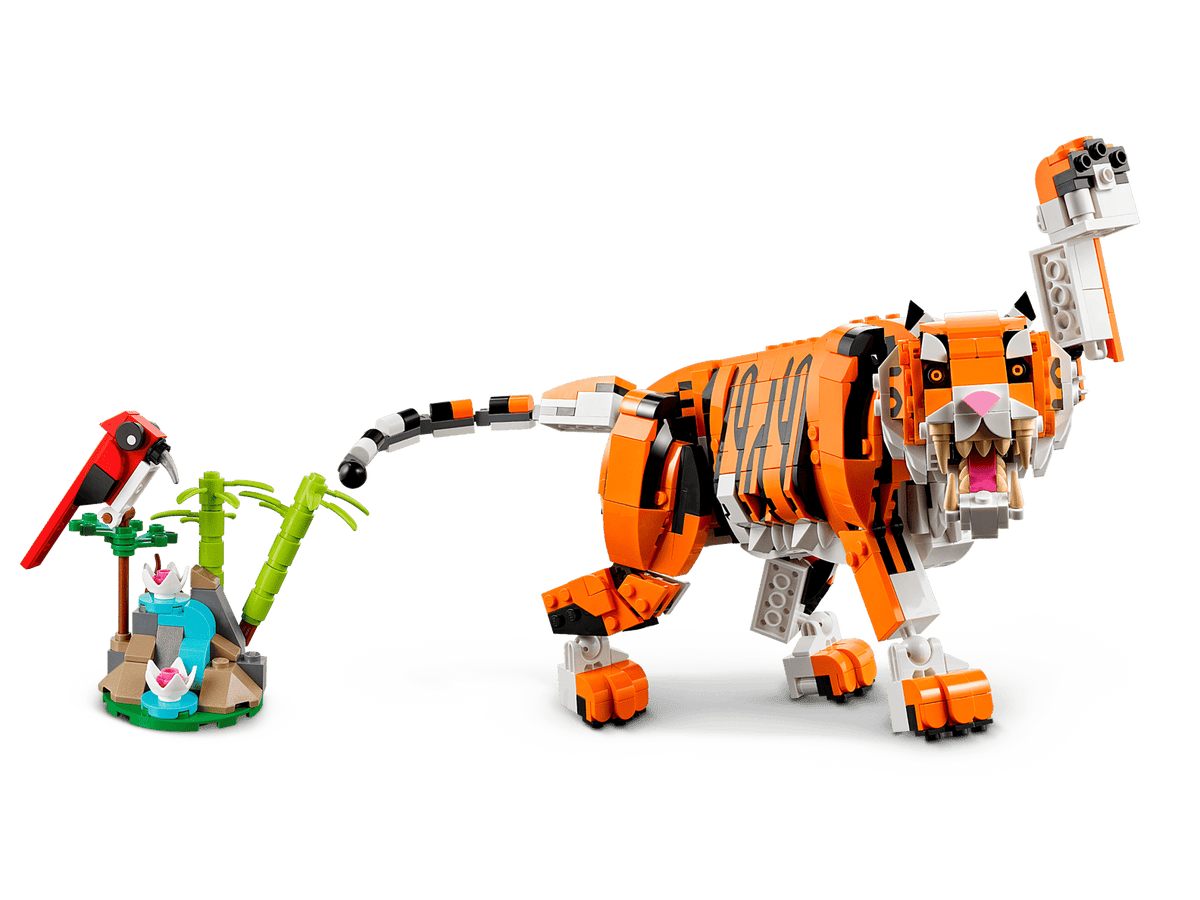 LEGO® Creator 3-in-1 Majestic Tiger 31129 product image 3, provided for visual reference and product detail review