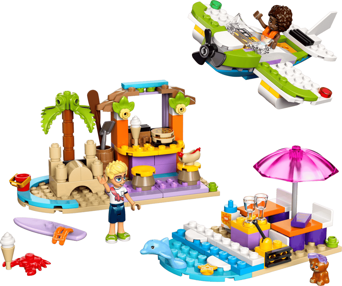 LEGO® Friends Creative Beach & Travel Suitcase (42672) product image 1, provided for visual reference and product detail