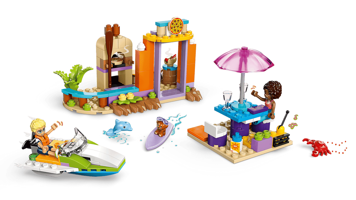 LEGO® Friends Creative Beach & Travel Suitcase (42672) product image 3, provided for visual reference and product detail
