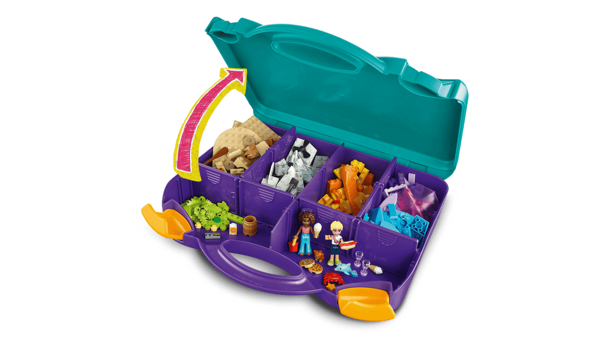 LEGO® Friends Creative Beach & Travel Suitcase (42672) product image 5, provided for visual reference and product detail