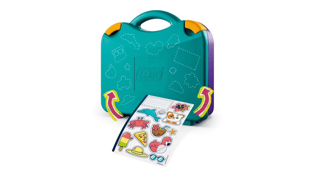 LEGO® Friends Creative Beach & Travel Suitcase (42672) product image 4, provided for visual reference and product detail