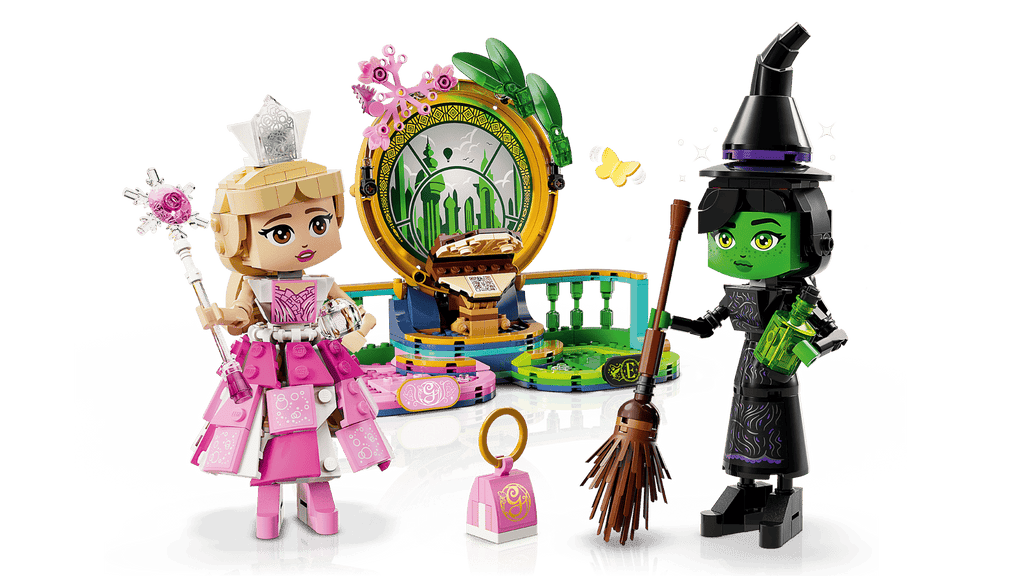 LEGO® Wicked 75682 Elphaba & Glinda Figures product image 3, provided for visual reference and product detail review