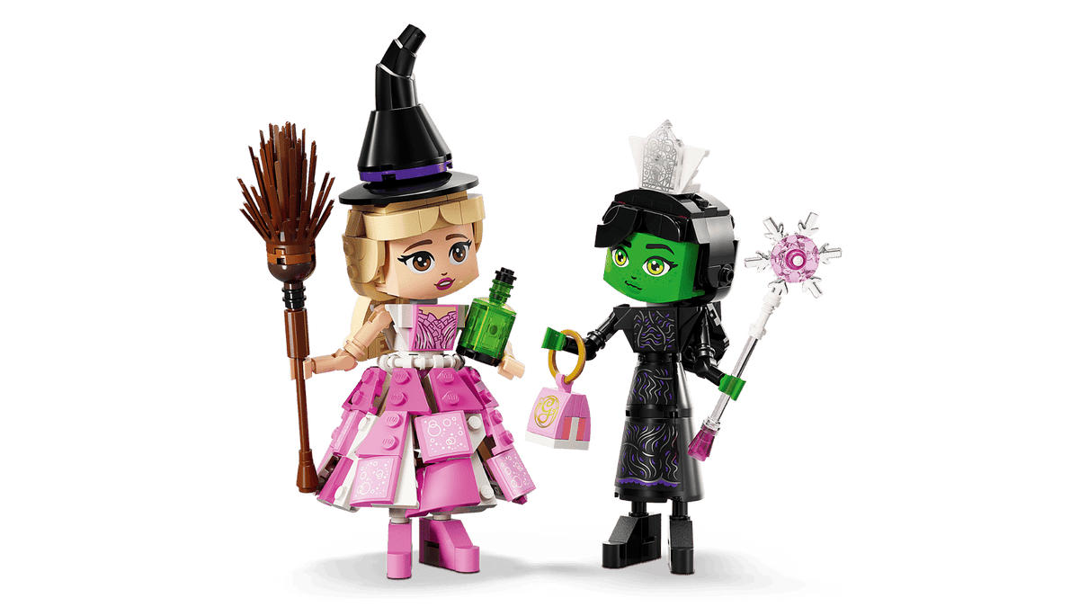 LEGO® Wicked 75682 Elphaba & Glinda Figures product image 4, provided for visual reference and product detail review