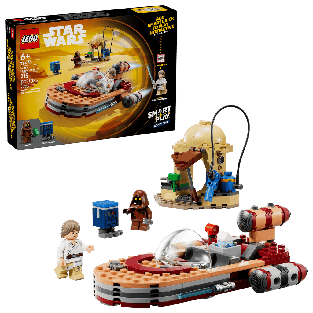 LEGO® Star Wars™ #75420 SMART Play™: Luke's Landspeeder™ product image 1, provided for visual reference and product detail