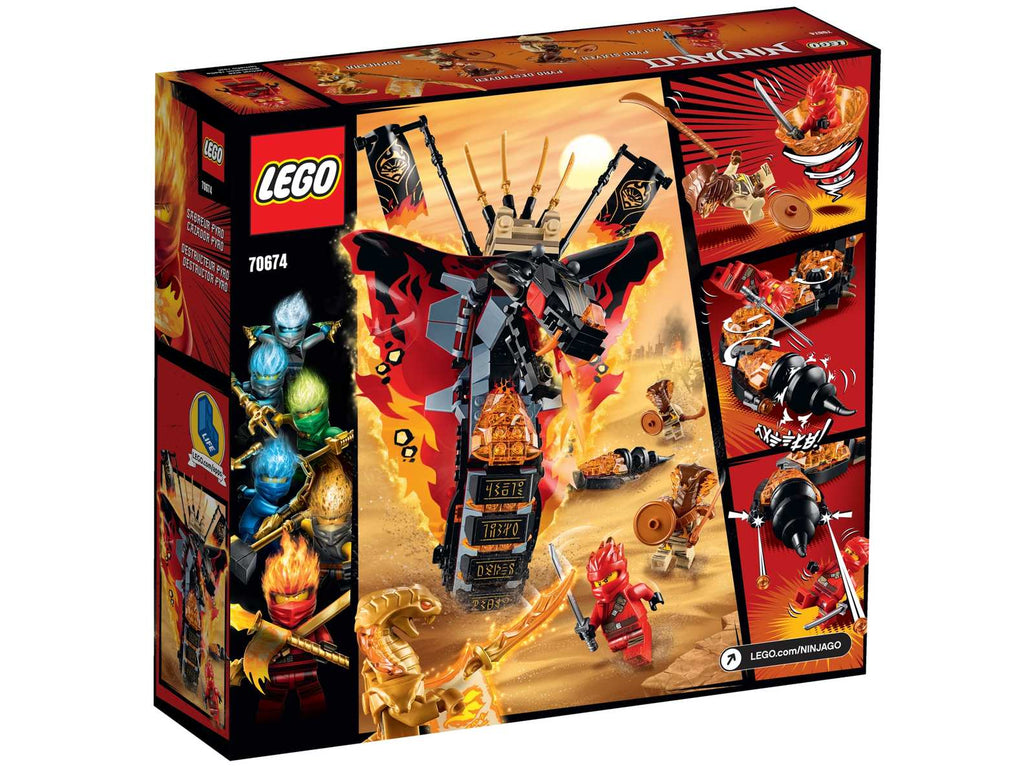 LEGO® NINJAGO® #70674 Fire Fang product image 4, provided for visual reference and product detail review