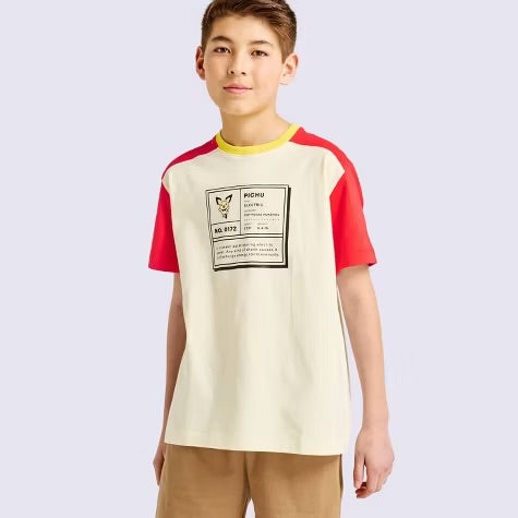 Youth Pichu Graphic Short Sleeve Crewneck T-Shirt - Pokémon x Target L product image 2, provided for visual reference and