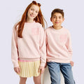 Youth Crewneck Sweatshirt Pink - Pokémon x Target L product image 1, provided for visual reference and product detail review