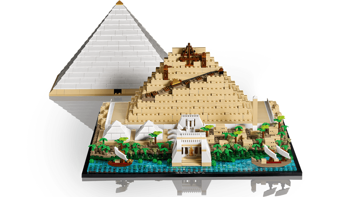 LEGO® Architecture #21058 Great Pyramid of Giza product image 6, provided for visual reference and product detail review