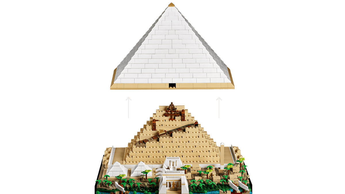 LEGO® Architecture #21058 Great Pyramid of Giza product image 10, provided for visual reference and product detail review