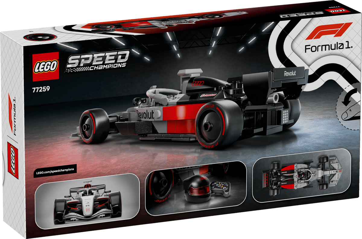 LEGO® Speed Champions #77259 Audi Revolut F1® Team R26 Race Car product image 9, provided for visual reference and product