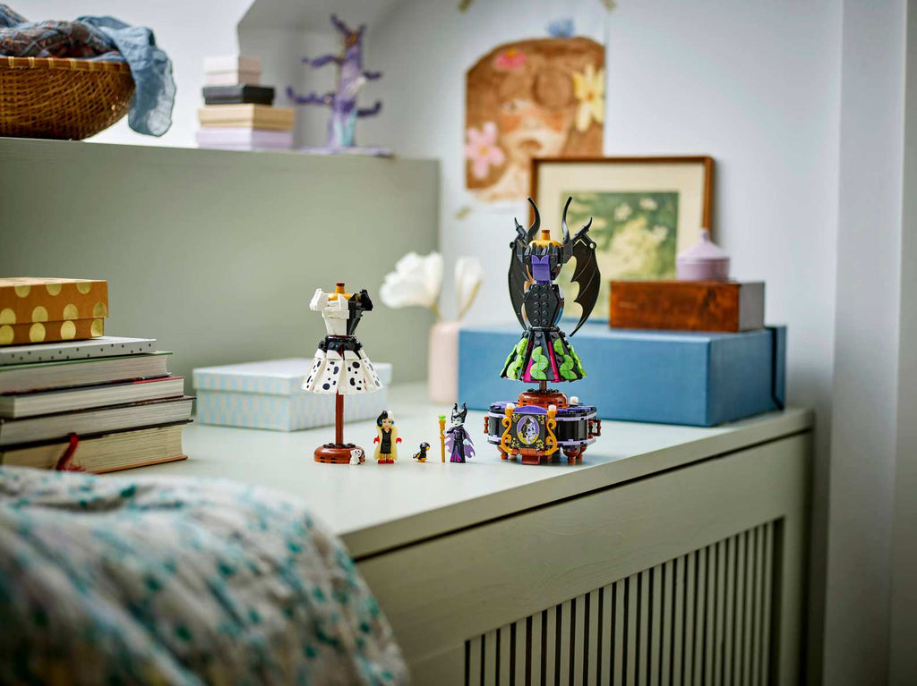 LEGO® Disney™ #43262 Maleficent's and Cruella De Vil's Dresses product image 3, provided for visual reference and product
