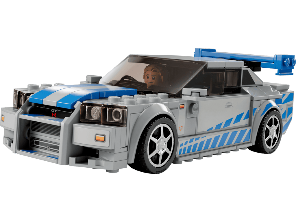 LEGO® Speed Champions #76917 2 Fast 2 Furious Nissan Skyline GT-R (R34) product image 2, provided for visual reference and