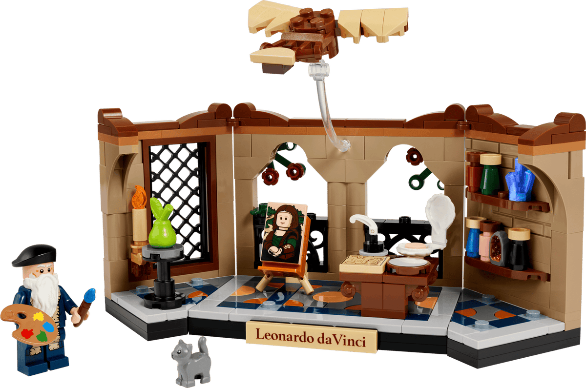 LEGO® Limited Edition Tribute to Leonardo da Vinci product image 4, provided for visual reference and product detail review