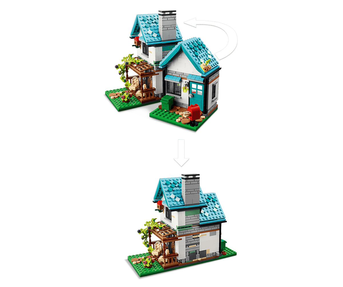 LEGO® Creator 3-in-1 #31139 Cozy House product image 7, provided for visual reference and product detail review