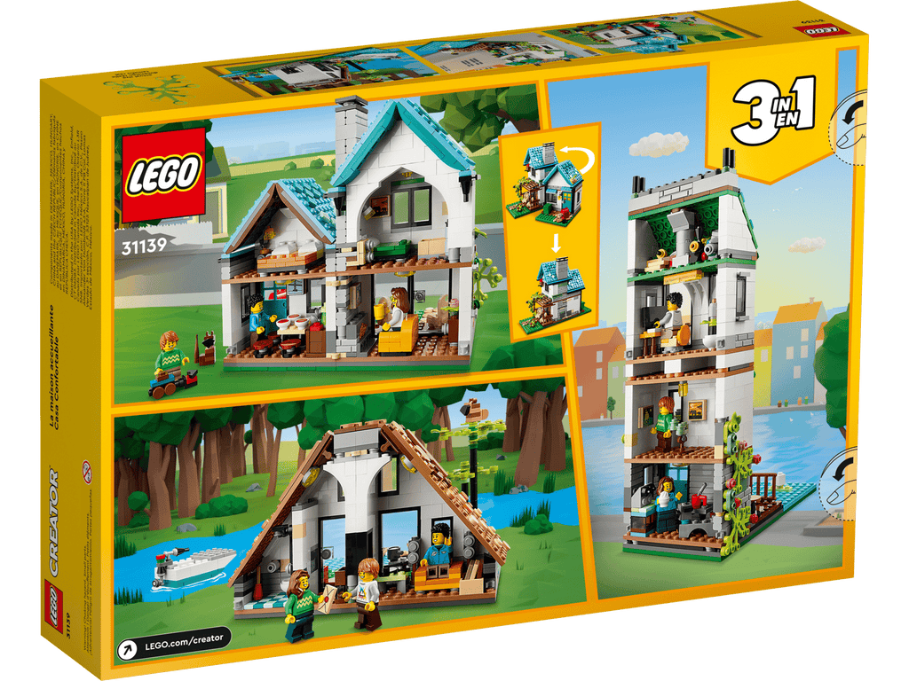LEGO® Creator 3-in-1 #31139 Cozy House product image 13, provided for visual reference and product detail review