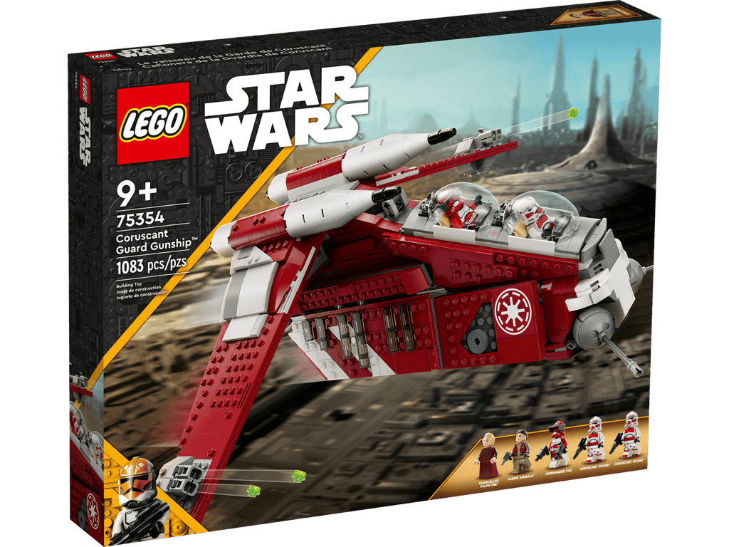 LEGO® Star Wars™ #75354 Coruscant Guard Gunship™ product image 1, provided for visual reference and product detail review
