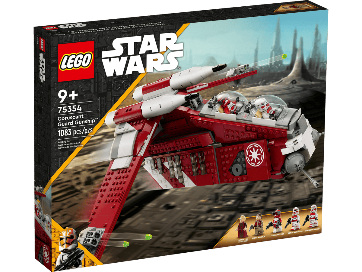 LEGO® Star Wars™ #75354 Coruscant Guard Gunship™ product image 1, provided for visual reference and product detail review