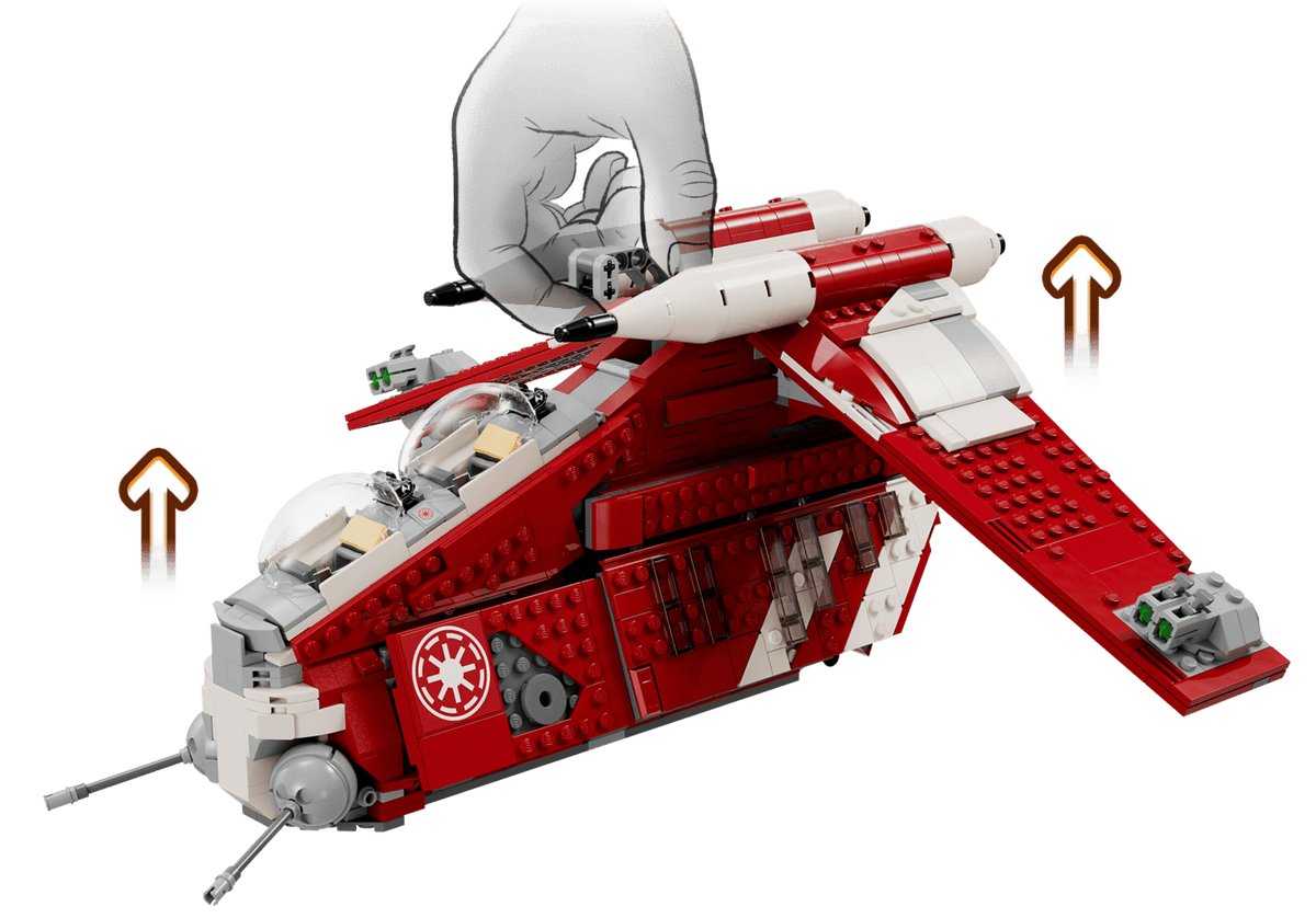 LEGO® Star Wars™ #75354 Coruscant Guard Gunship™ product image 7, provided for visual reference and product detail review