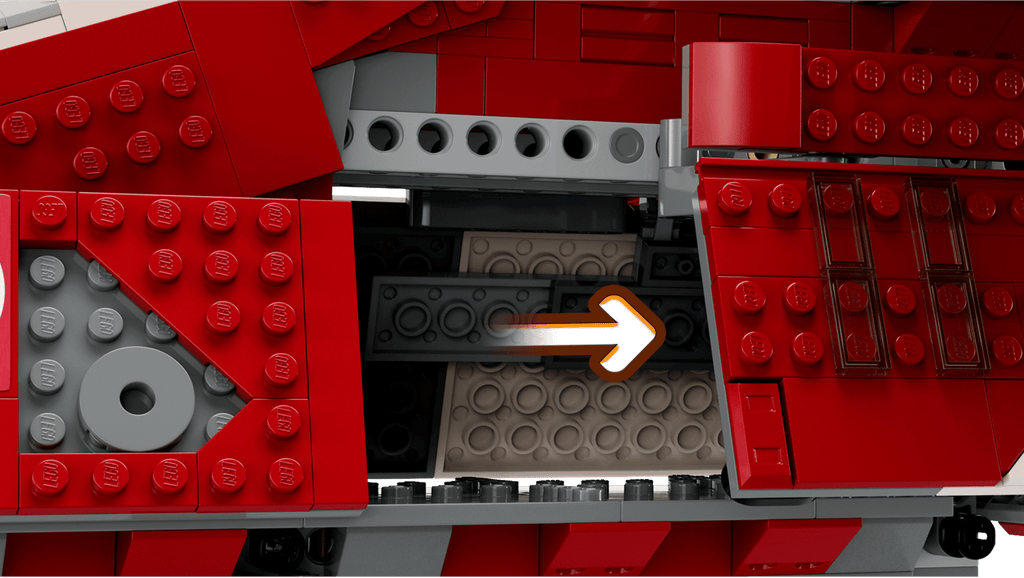 LEGO® Star Wars™ #75354 Coruscant Guard Gunship™ product image 10, provided for visual reference and product detail review