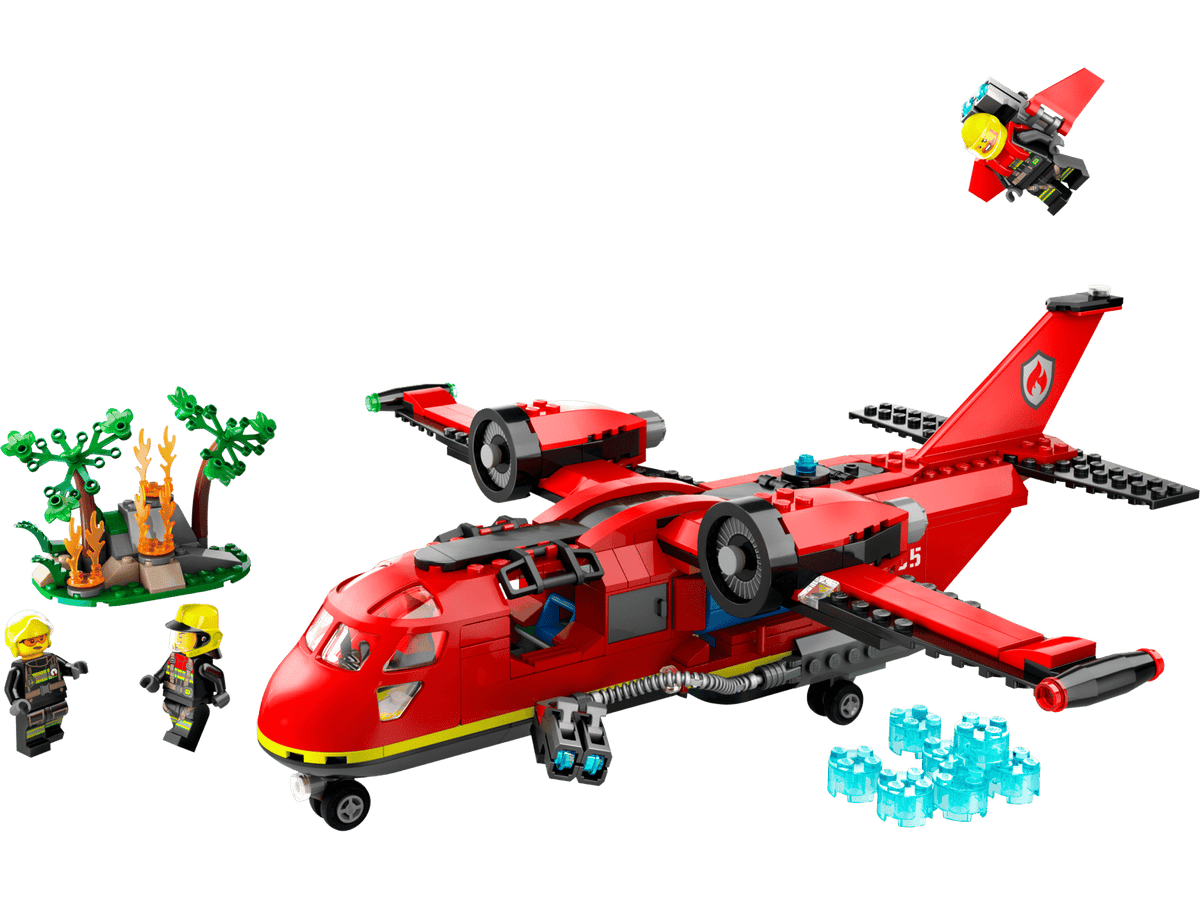 LEGO® City #60413 Fire Rescue Plane product image 4, provided for visual reference and product detail review