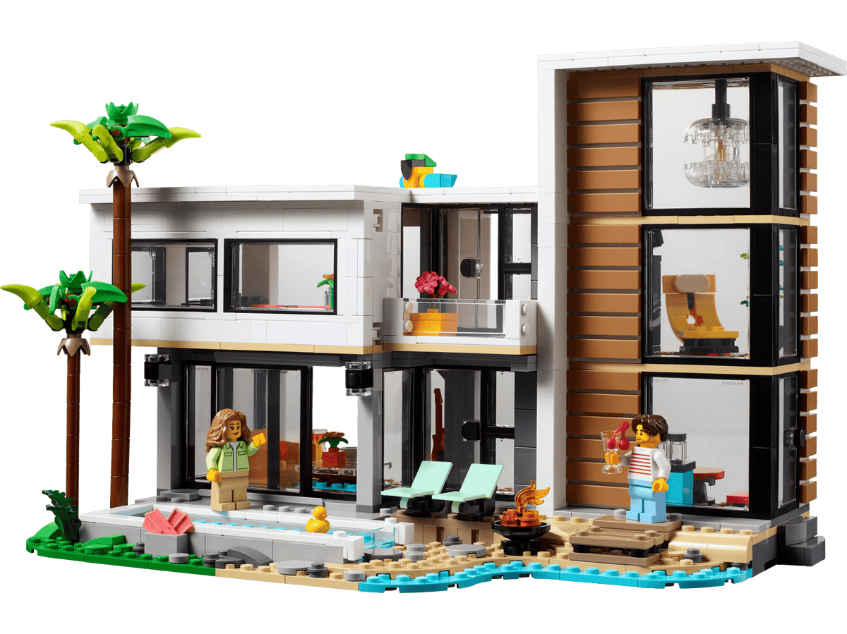 LEGO® Creator 3-in-1 #31153 Modern House product image 4, provided for visual reference and product detail review