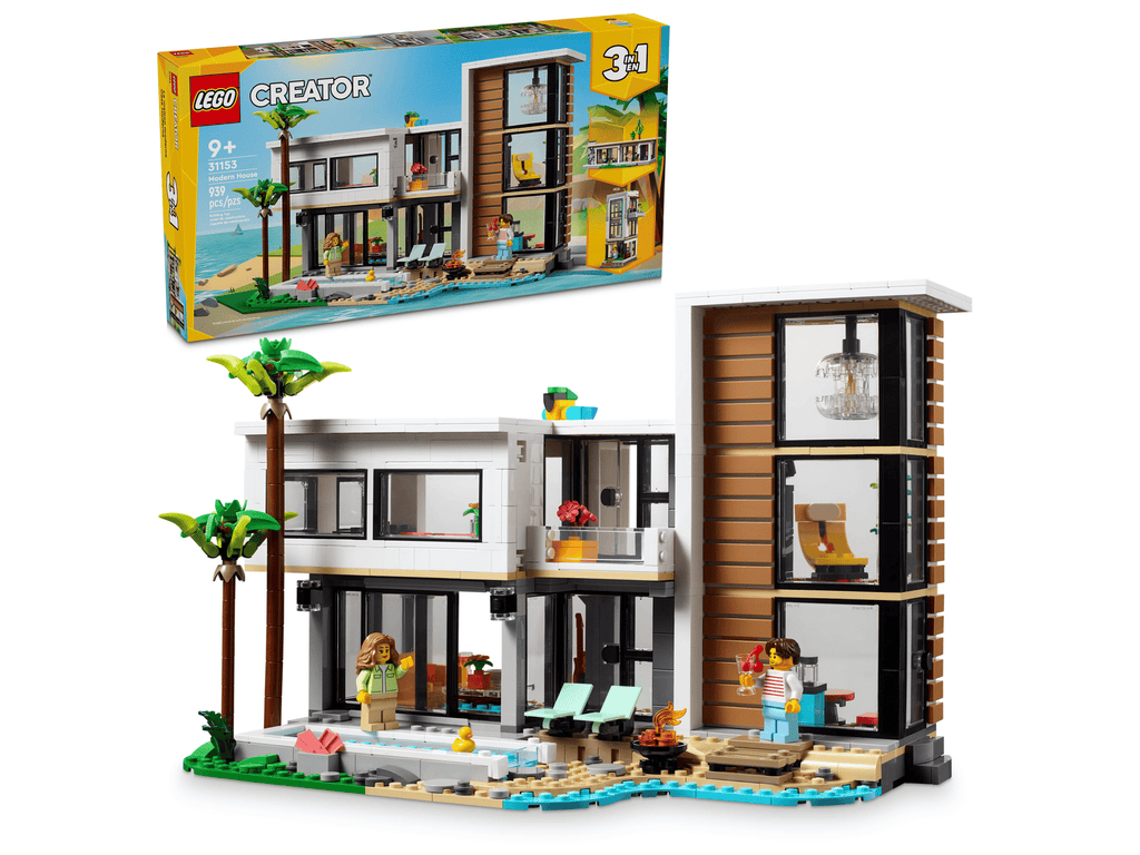 LEGO® Creator 3-in-1 #31153 Modern House product image 1, provided for visual reference and product detail review