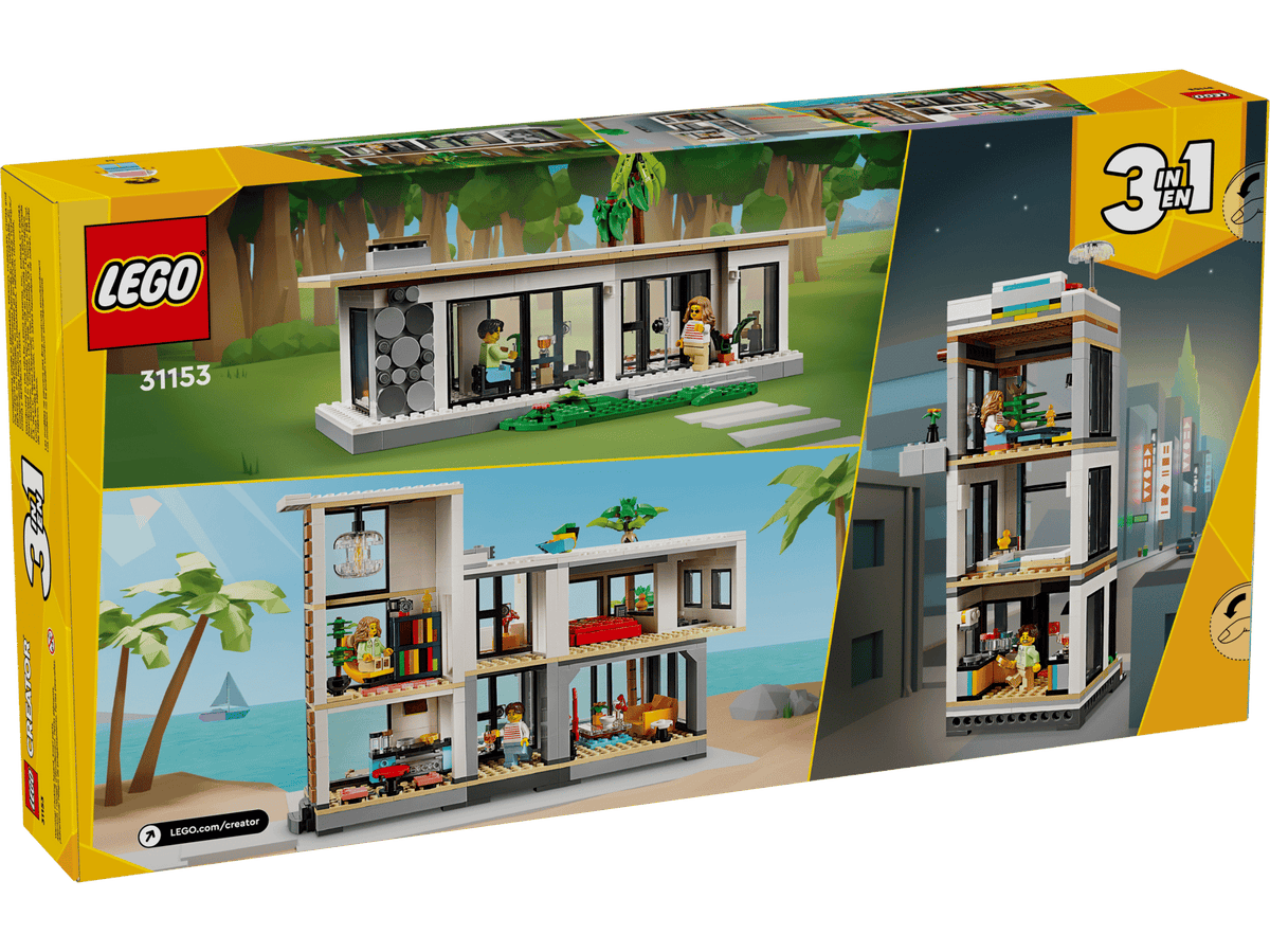 LEGO® Creator 3-in-1 #31153 Modern House product image 9, provided for visual reference and product detail review